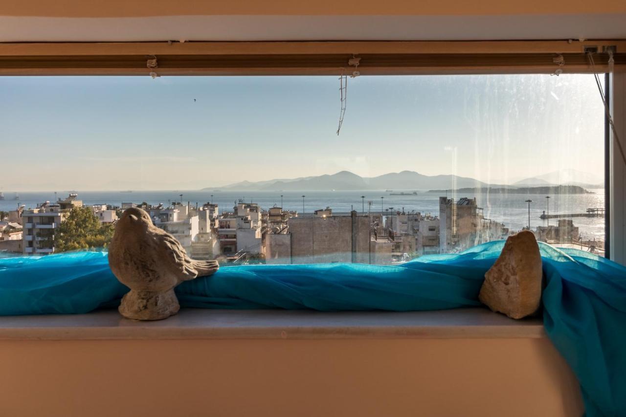 A Luxury Maisonette With Sea View ピレウス エクステリア 写真