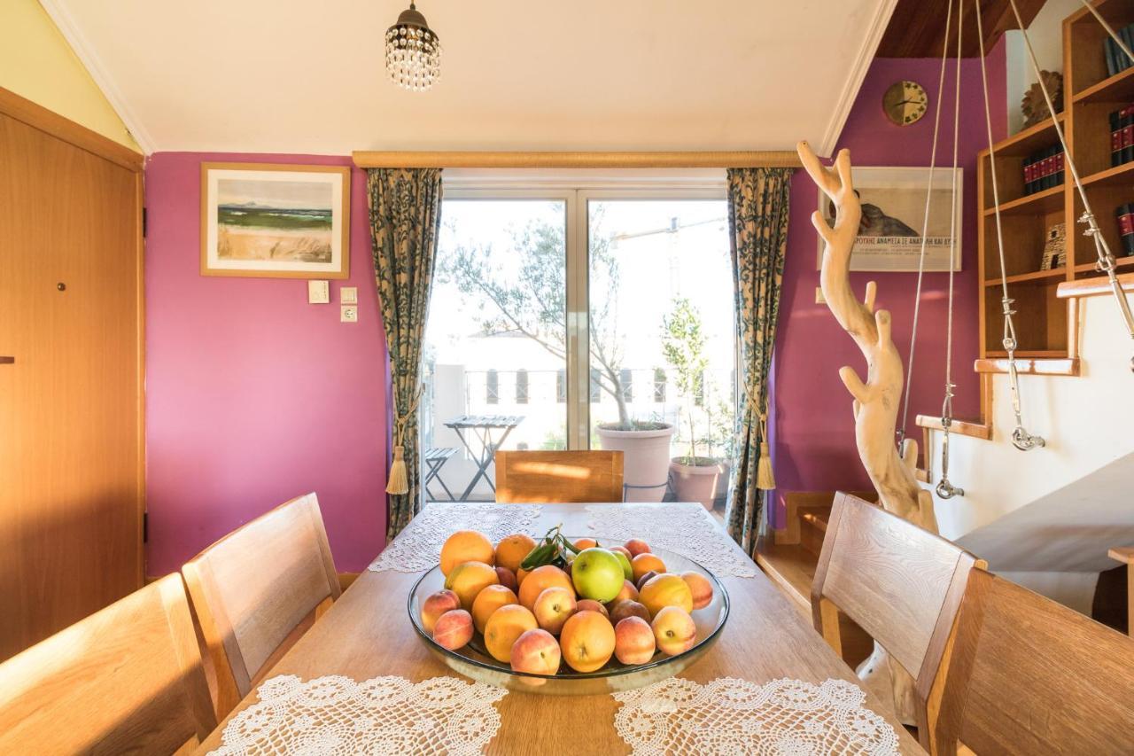 A Luxury Maisonette With Sea View ピレウス エクステリア 写真